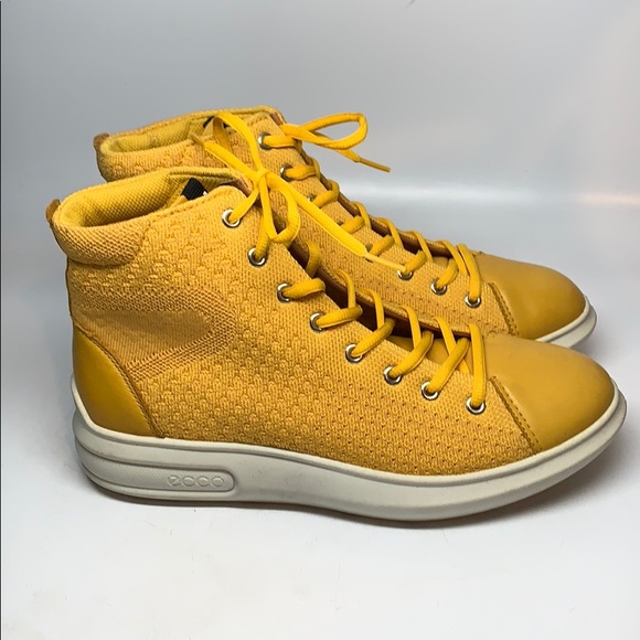 ecco soft 2 womens yellow